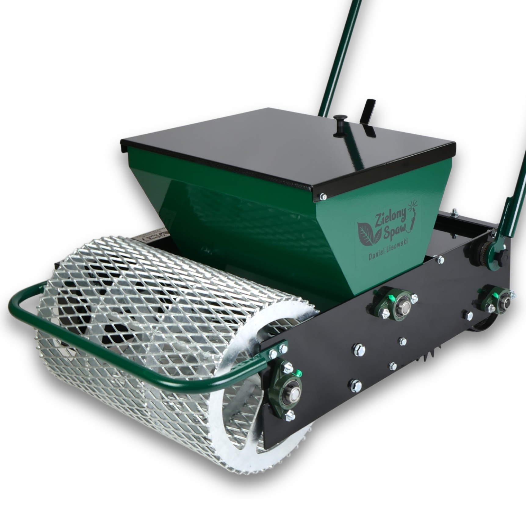 Siewnik do trawy pchany Zielony Spaw
